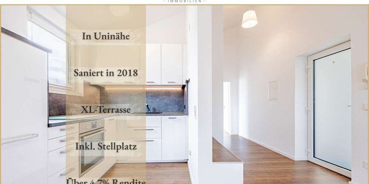 Etagenwohnung Kassel Fasanenhof - 2 Zimmer, 58 m&sup2;, 167.000&euro; | Angebot:25987252