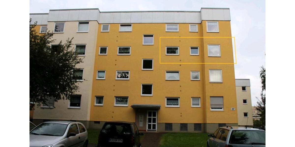 Etagenwohnung Kassel Philippinenhof-Warteberg - 3 Zimmer, 70 m&sup2;, 635&euro; | Angebot:25299382
