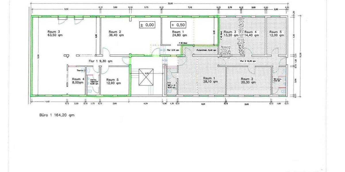 Gewerbeobjekt Kassel Mitte - 4 Zimmer, 164 m&sup2;, 1.480&euro; | Angebot:26733290