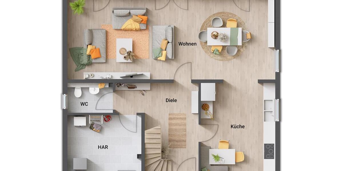 Einfamilienhaus Felsberg - 4 Zimmer, 149 m&sup2;, 267.500&euro; | Angebot:8850448