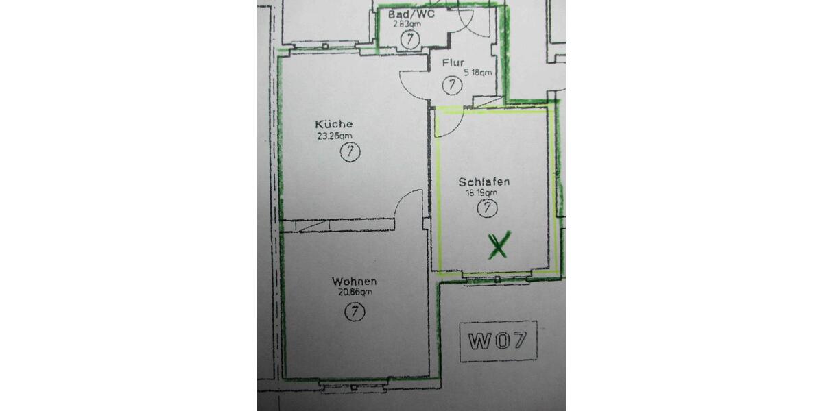 2-Zimmer-Wohnung Wohnküche KS Nähe UniHoplaKlinikum 2 zimmer
