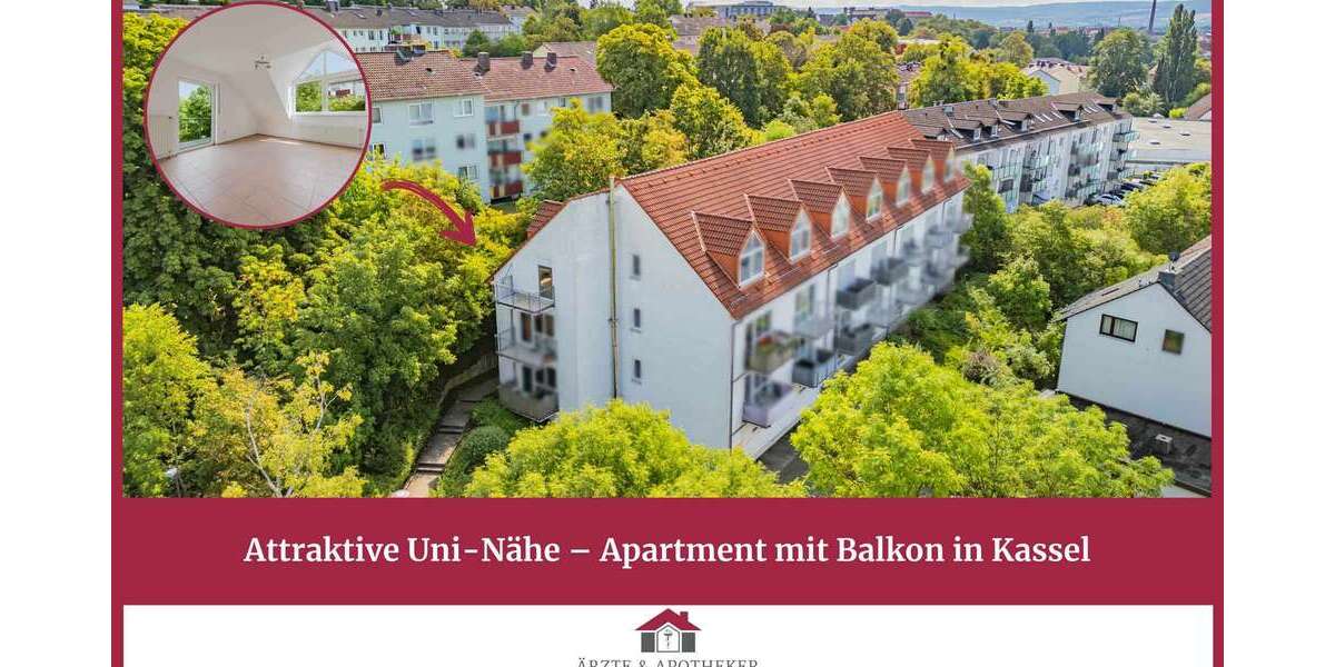 Etagenwohnung Kassel / Nord (Holland) Nord (Holland) - 1 Zimmer, 26 m&sup2;, 79.999&euro; | Angebot:27285088