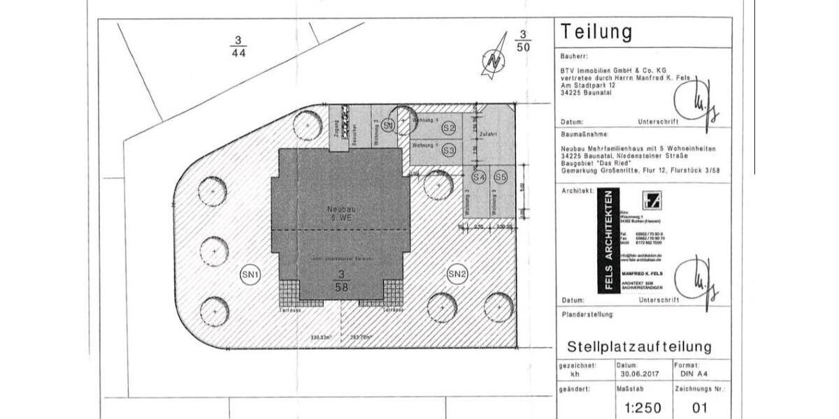 Erdgeschoßwohnung Baunatal - 3 Zimmer, 100 m&sup2;, 379.000&euro; | Angebot:26444353