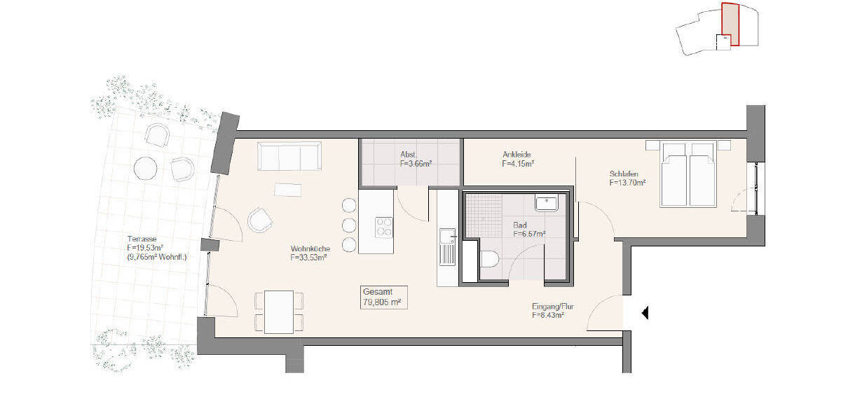 Qualitativ hochwertige Neubauwohnungen in Ahnatal-Weimar 33m² bis 180m² Wohnfläche - Provisionsfrei! 1 zimmer