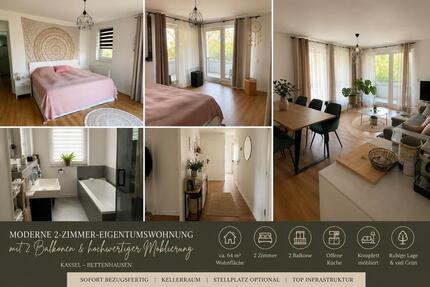 Wohnung Kassel Bettenhausen - 2 Zimmer, 64 m&sup2;, 189.000&euro; | Angebot:26807019
