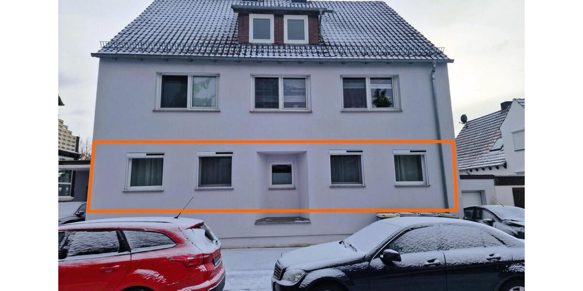 Hochparterrewohnung mit großem Garten 3 zimmer