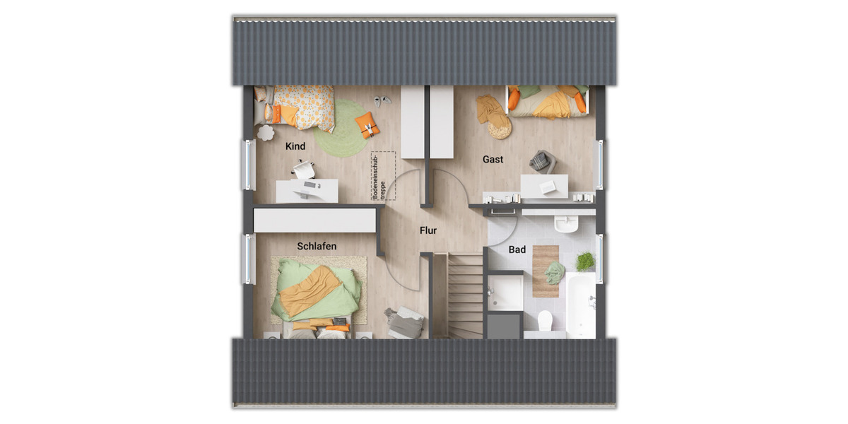 Einfamilienhaus Wolfhagen - 4 Zimmer, 109 m&sup2;, 342.450&euro; | Angebot:9063867
