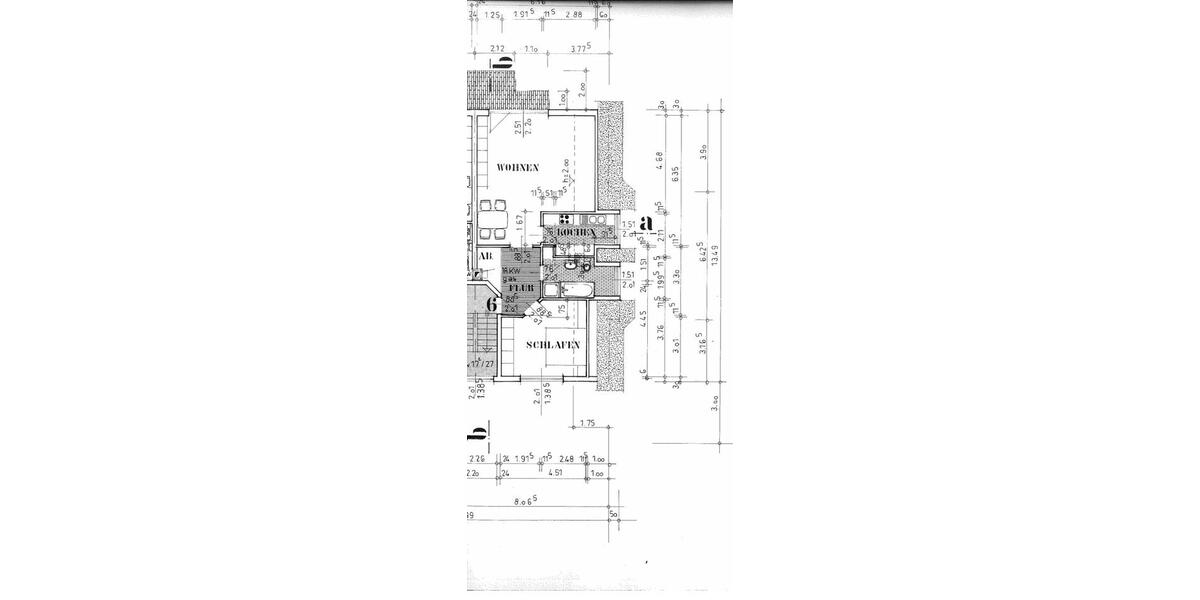 Dachgeschoßwohnung Kaufungen - 2 Zimmer, 68 m&sup2;, 187.000&euro; | Angebot:26932693