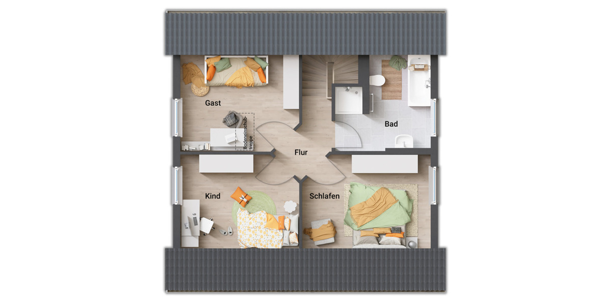 Einfamilienhaus Gudensberg - 4 Zimmer, 114 m&sup2;, 224.350&euro; | Angebot:25777651