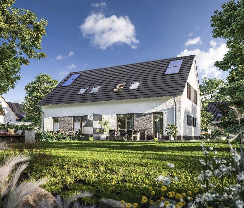Unabhängigkeit und Nähe - beides ideal kombiniert im Town & Country Doppelhaus in Grebenstein
