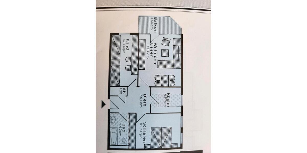 Etagenwohnung Staufenberg - 3 Zimmer, 72 m&sup2;, 133.000&euro; | Angebot:26119584
