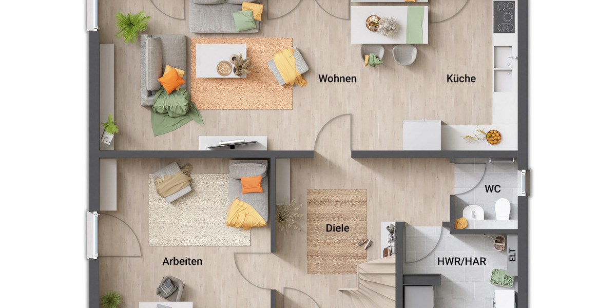 Einfamilienhaus Grebenstein - 5 Zimmer, 157 m&sup2;, 284.750&euro; | Angebot:25777644