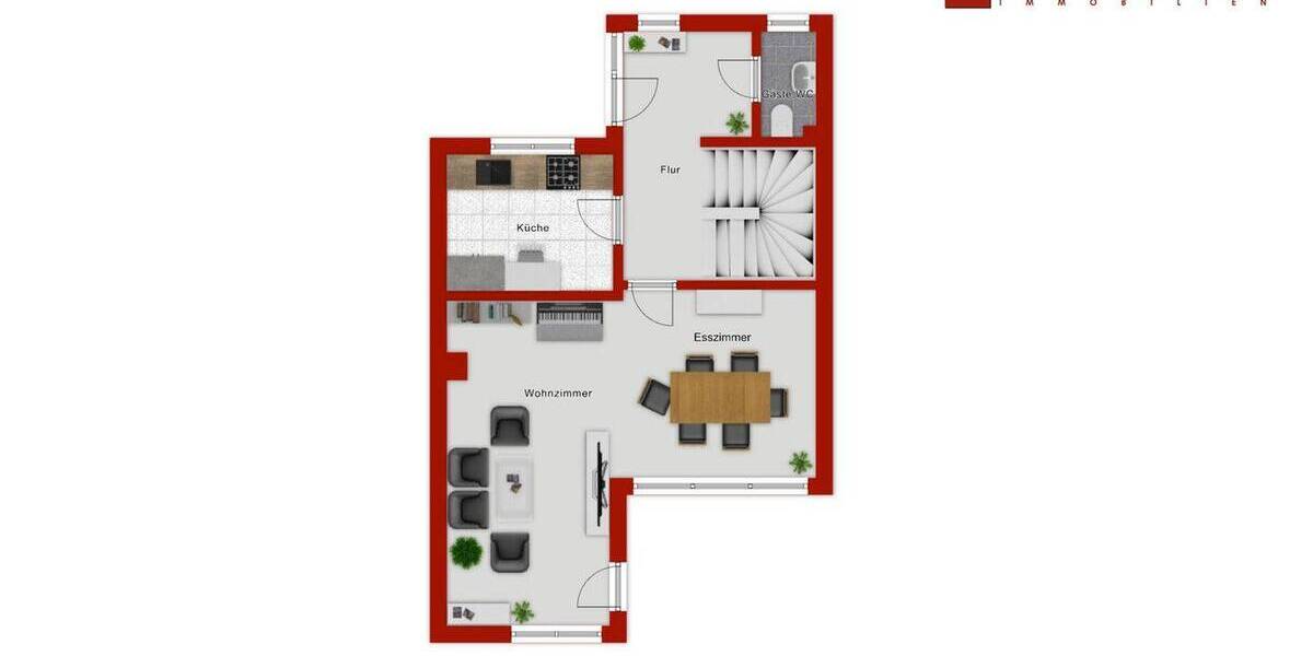 Reihenmittelhaus Kassel / Harleshausen Harleshausen - 4 Zimmer, 133 m&sup2;, 260.000&euro; | Angebot:26128439