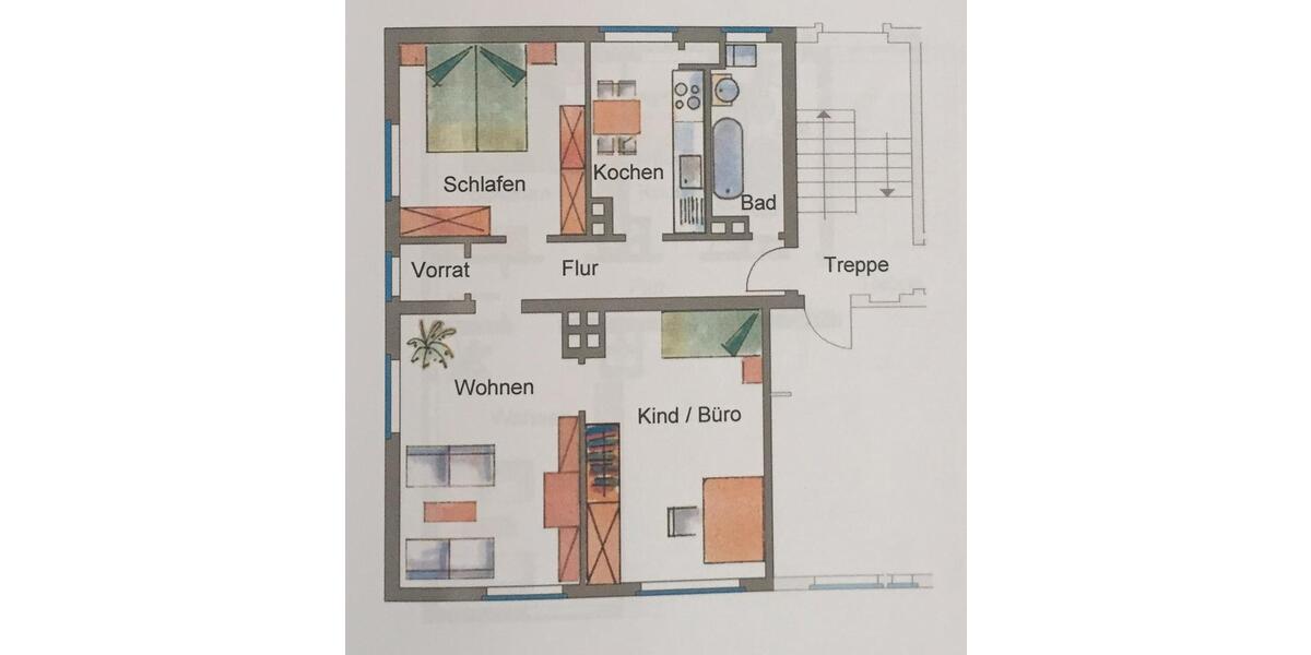 Erdgeschoßwohnung Kassel Philippinenhof-Warteberg - 7 Zimmer, 173 m&sup2;, 130.000&euro; | Angebot:26112275