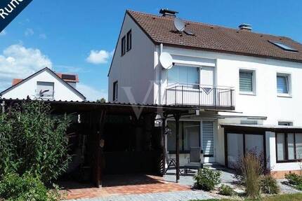 Gepflegte DHH mit sonnigem Südgarten, IN-Oberhaunstadt