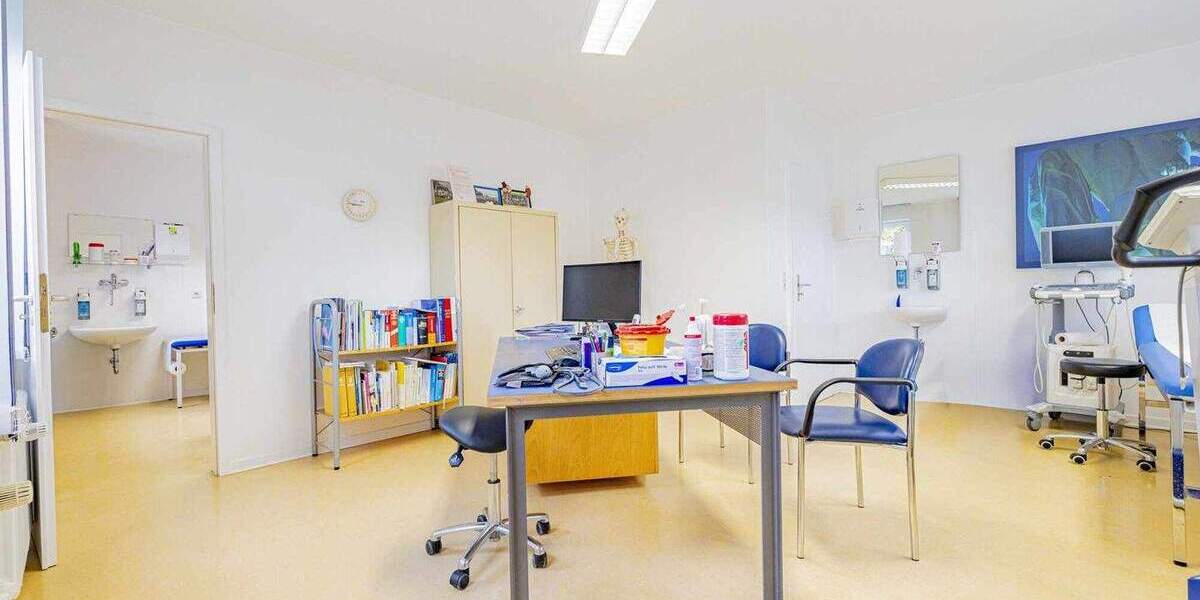 Arztpraxis mit zwei Wohnungen: Eigennutz oder Weitervermietung! 1 zimmer