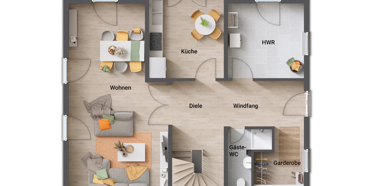 Einfamilienhaus Grebenstein - 6 Zimmer, 176 m&sup2;, 292.990&euro; | Angebot:25800297