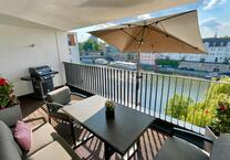 Penthouse Maisonette Wohnung direkt a.d. Fulda 1A Innenstadt Lage
