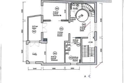Teilmöblierte großzügige Wohnung innenstadtsnah 5 zimmer
