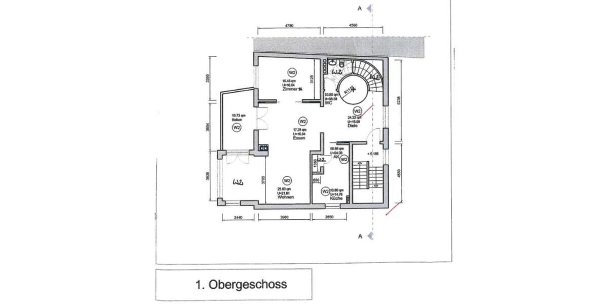 Teilmöblierte großzügige Wohnung innenstadtsnah 5 zimmer