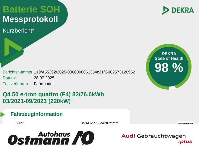 Audi Q4 e-tron 72.732 km 35.450 € Wolfhagen 34466
