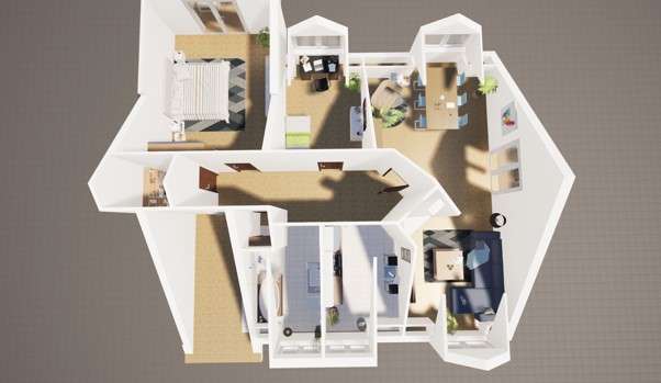 Etagenwohnung Vellmar - 3 Zimmer, 104 m&sup2;, 249.000&euro; | Angebot:24602186