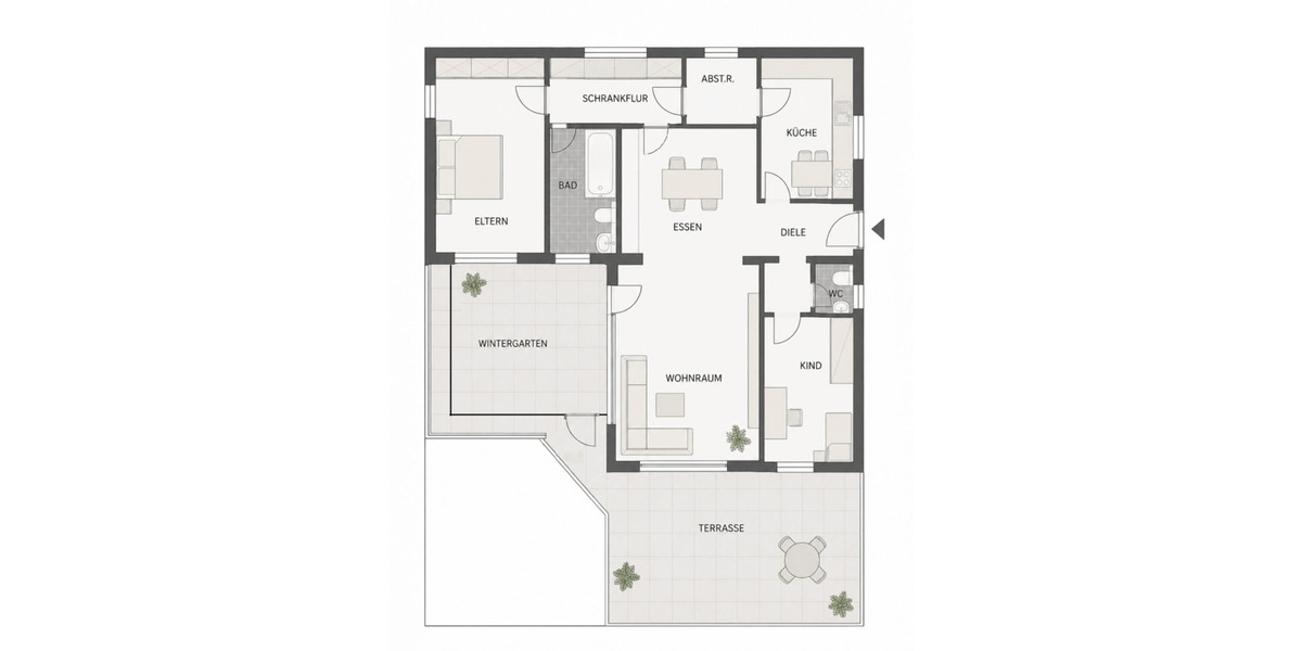 Etagenwohnung Kassel Wolfsanger/Hasenhecke - 3 Zimmer, 148 m&sup2;, 225.000&euro; | Angebot:26908868