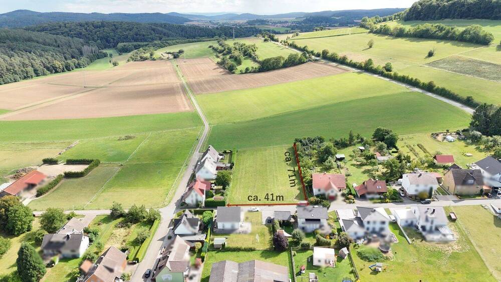 An Feld und Wiesen! Baulücke mit über 3000m² mit top Aussicht, für 2 Häuser oder mehr! zimmer