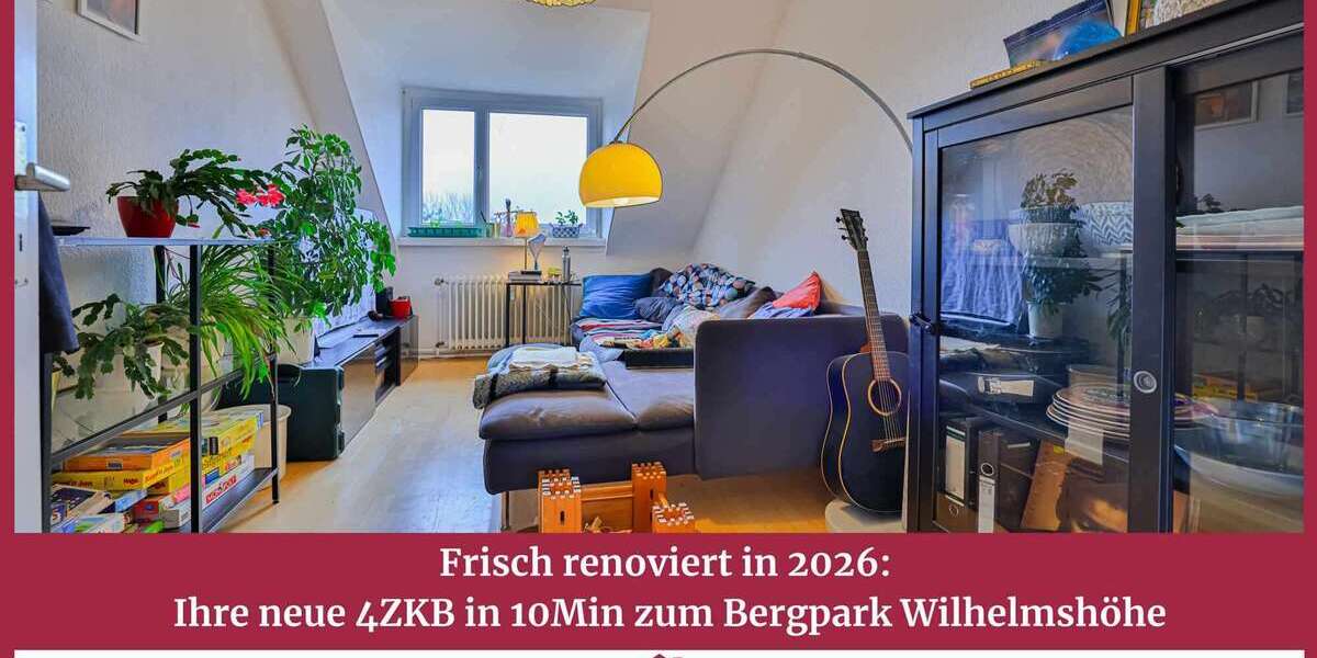Etagenwohnung Kassel / Kirchditmold Kirchditmold - 4 Zimmer, 79 m&sup2;, 219.000&euro; | Angebot:26906217