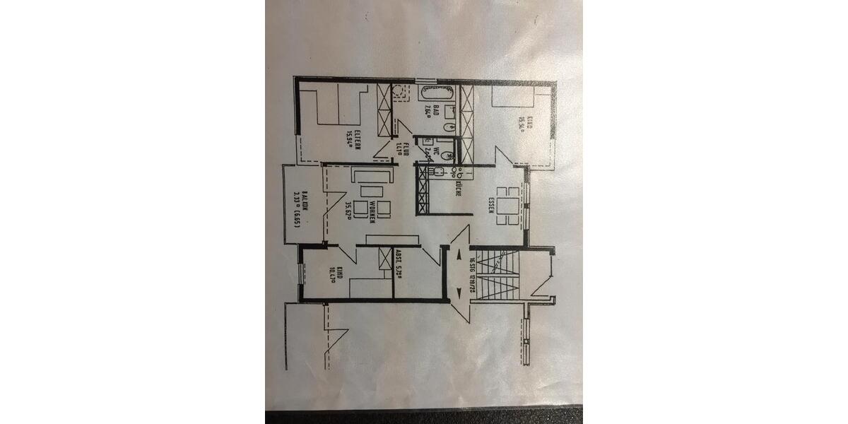 4-Zimmer-Wohnung zu vermieten – Lohfelden Crumbach 4 zimmer