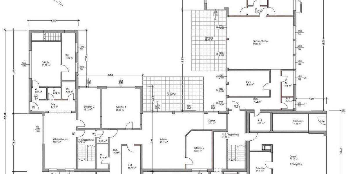 Etagenwohnung Kassel / Wilhelmshöhe Bad Wilhelmshöhe - 3 Zimmer, 145 m&sup2;, 750.000&euro; | Angebot:26291407