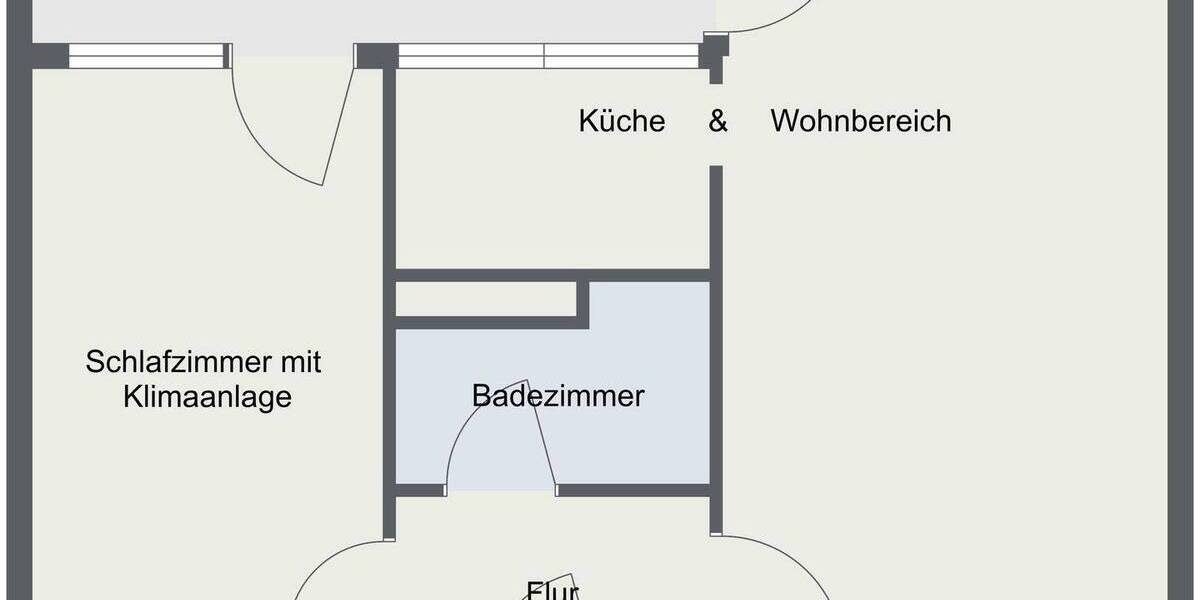 Etagenwohnung Fuldabrück Bergshausen - 2 Zimmer, 49 m&sup2;, 112.000&euro; | Angebot:26080044