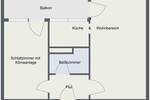 Etagenwohnung Fuldabrück Bergshausen - 2 Zimmer, 49 m&sup2;, 112.000&euro; | Angebot:26080044