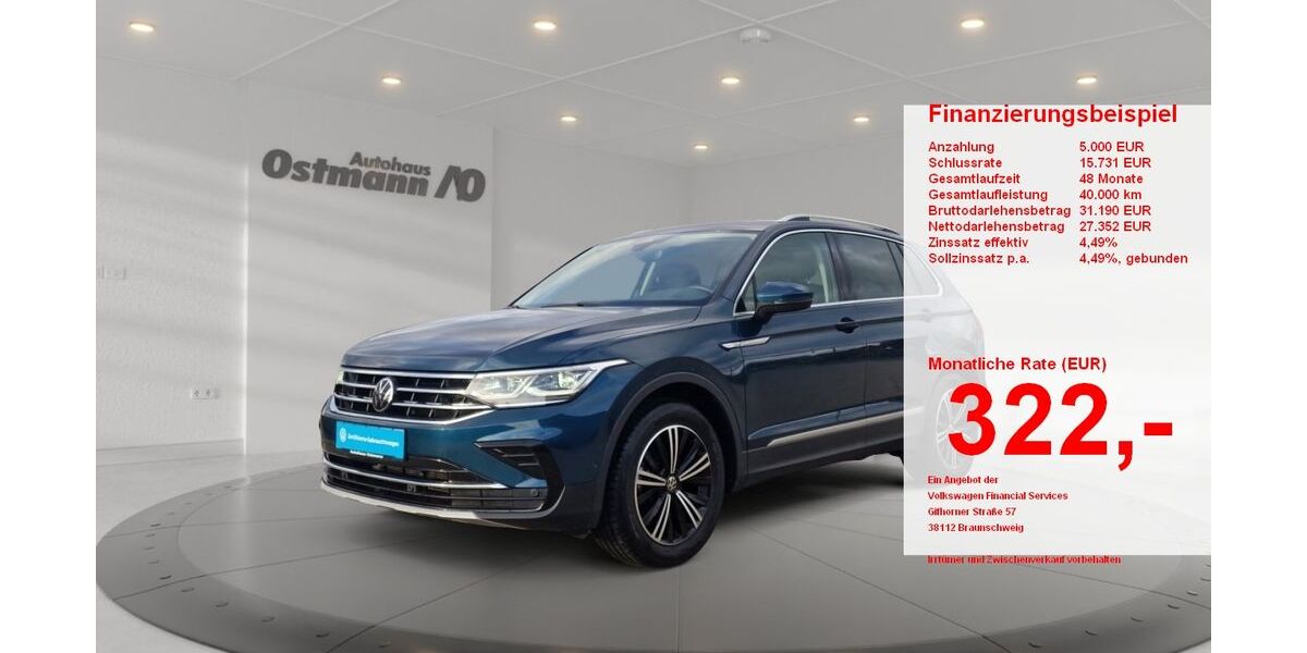 VW Tiguan 25.120 km 29.448 &euro; Hofgeismar 34369