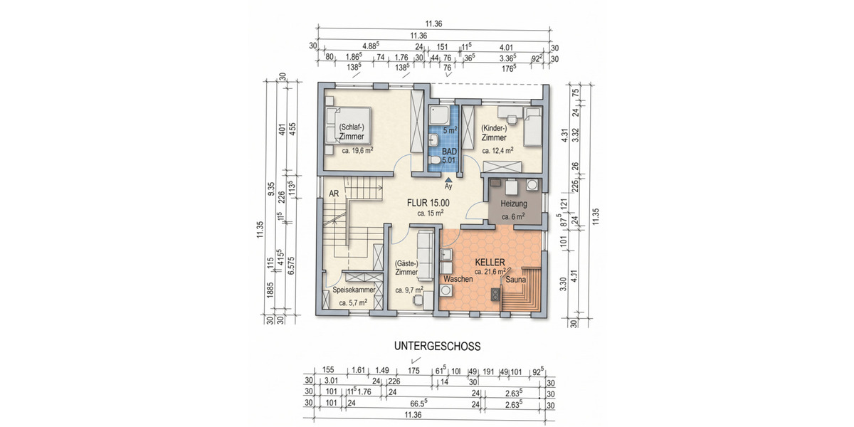 Einfamilienhaus Baunatal Großenritte - 7 Zimmer, 230 m&sup2;, 440.000&euro; | Angebot:26731014