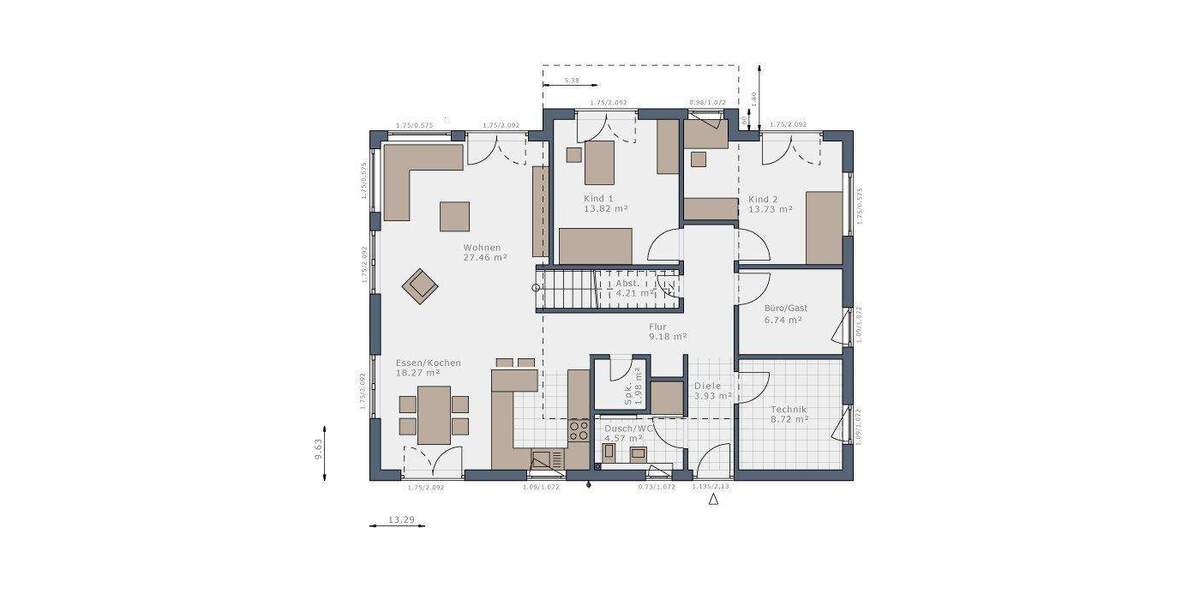 Bungalow Witzenhausen Unterrieden - 5 Zimmer, 149 m&sup2;, 1.321&euro; | Angebot:25798214