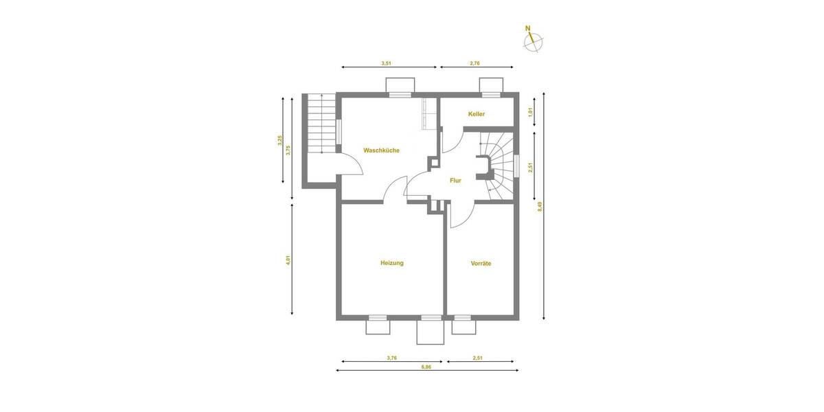 Einfamilienhaus Vellmar Vellmar-West - 4 Zimmer, 88 m&sup2;, 350.000&euro; | Angebot:25684873