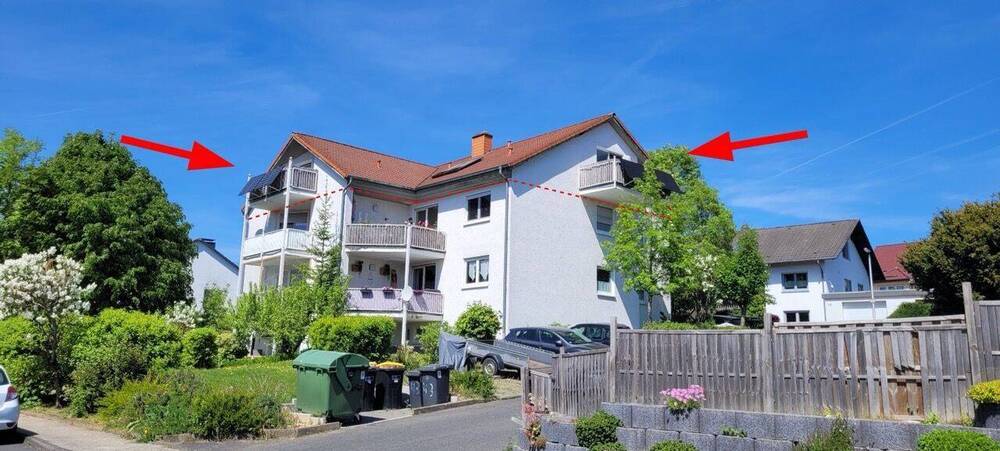 4 ZKB - Eigentumswohnung mit Blick über Bad Emstal