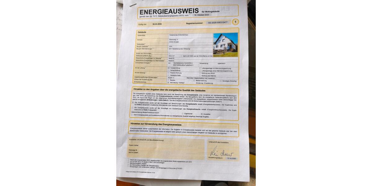 Einfamilienhaus Calden - 5 Zimmer, 145 m&sup2;, 339.000&euro; | Angebot:25854525