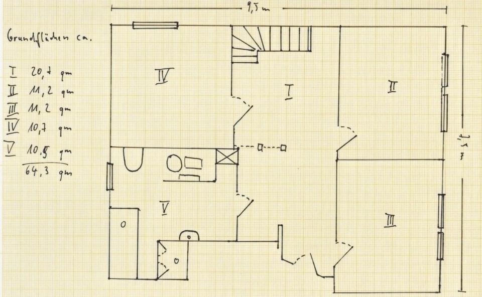 Maisonettenwohnung Helsa - 5 Zimmer, 126 m&sup2;, 980&euro; | Angebot:26183784