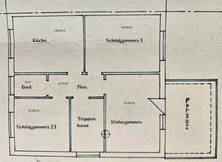 Etagenwohnung Vellmar - 3 Zimmer, 62 m&sup2;, 723&euro; | Angebot:26115329