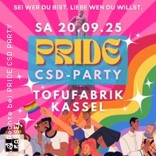Pride CSD Party - Die Queer Party zum CSD in Kassel