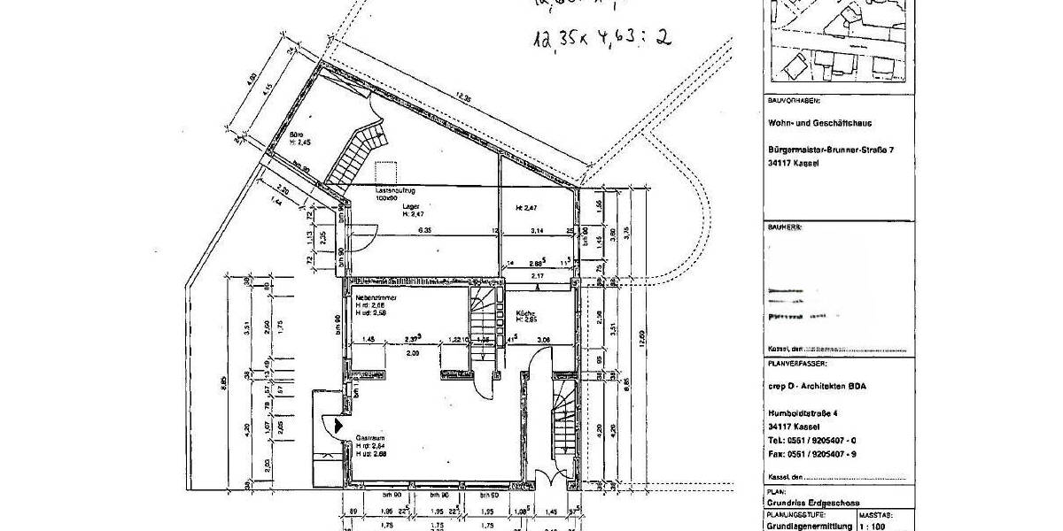 Mehrfamilienhaus, Wohnhaus Kassel Mitte - 1 Zimmer, 749.000&euro; | Angebot:26026610