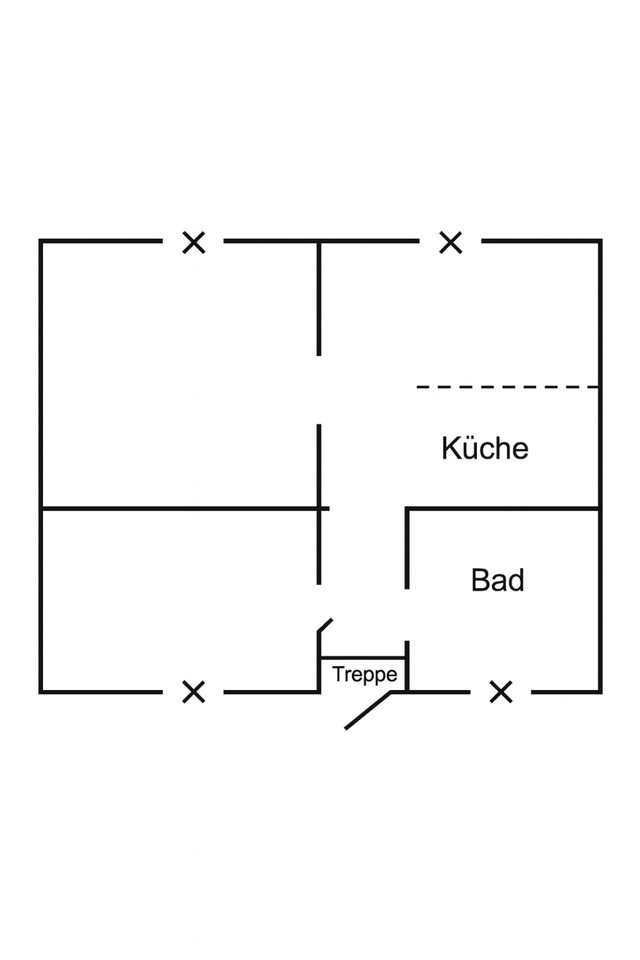 3-Zimmer-FachwerkWohnung mit Garten – 65 m² – EG