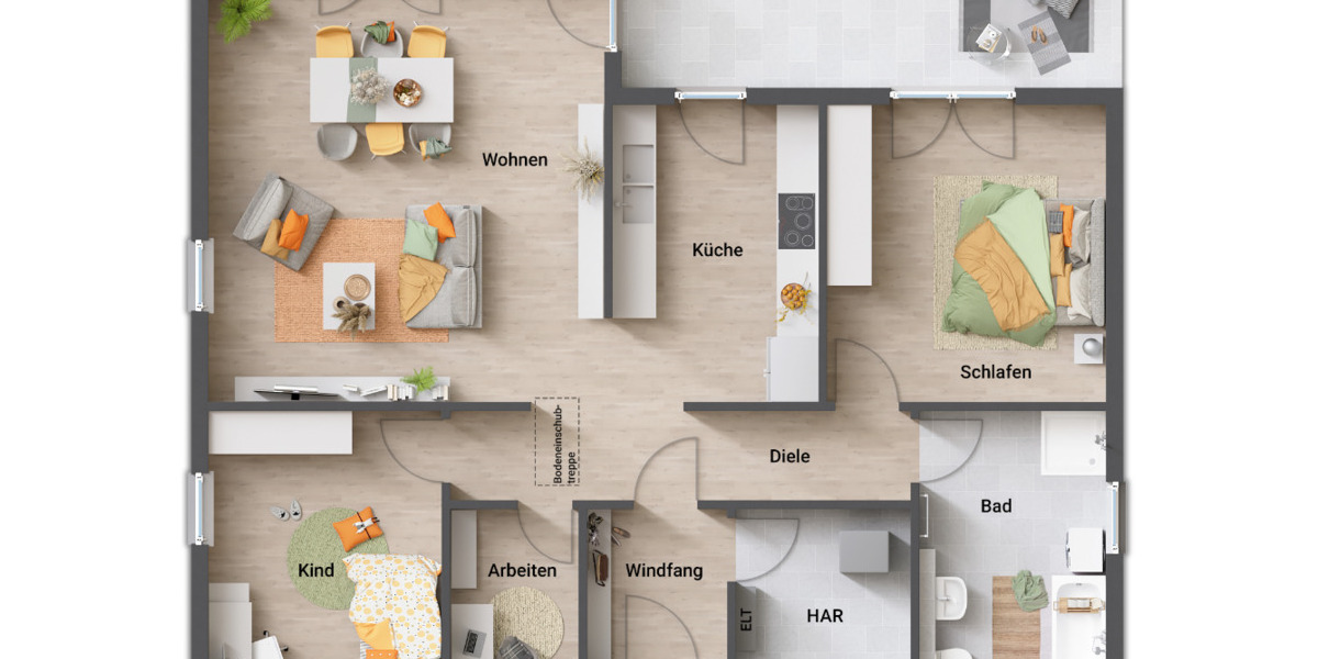 Bungalow Vellmar Niedervellmar - 4 Zimmer, 108 m&sup2;, 407.373&euro; | Angebot:25737979