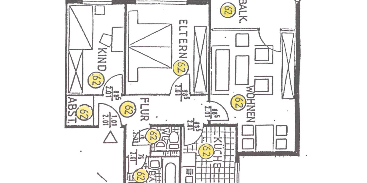 3ZKB mit West-Loggia, Traumblick, Fernwärme & sanierter Aufzug 3 zimmer