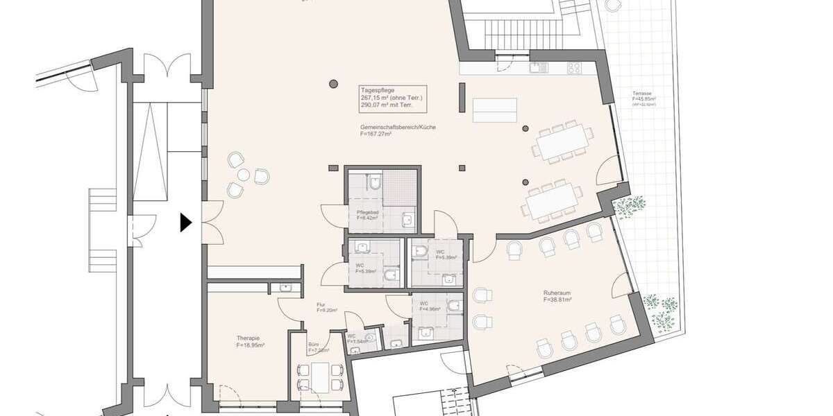 Büro in Ahnatal Weimar 975.000 € 290.07 m² zimmer
