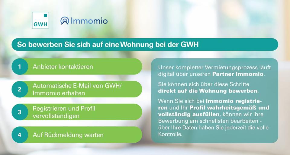 Etagenwohnung Kassel Niederzwehren - 3 Zimmer, 58 m&sup2;, 480&euro; | Angebot:25266806