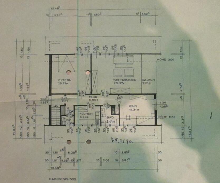 Gemütliche & helle Dachgeschoßwohnung mit Balkon - 3 ZKB in Gimte