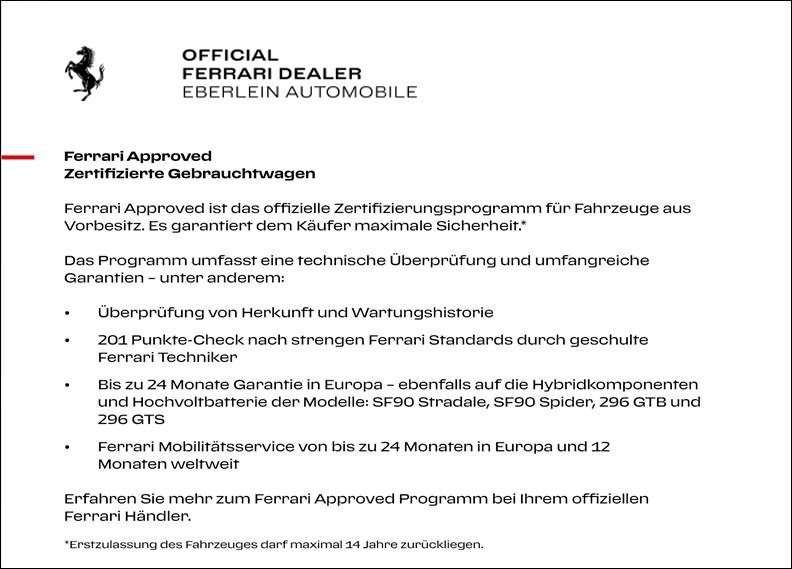 Ferrari Purosangue 3.900 km 498.000 &euro; Kassel 34123